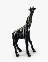 Casa Padrino sculpture décorative de luxe Giraffe Trash Gold H. 78 cm - Sculpture décorative - Figurine décorative - Figurine animale - Décoration de jardin Casa Padrino sculpture décorative de luxe Giraffe Trash Gold H. 78 cm - Sculpture décorative - Figurine décorative - Figurine animale - Décoration de jardin