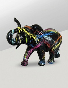Casa Padrino scultura decorativa di lusso Elefant A. 47 cm - Scultura decorativa - Figura decorativa - Figura animale - Decorazione da giardino Casa Padrino scultura decorativa di lusso Elefant A. 47 cm - Scultura decorativa - Figura decorativa - Figura animale - Decorazione da giardino