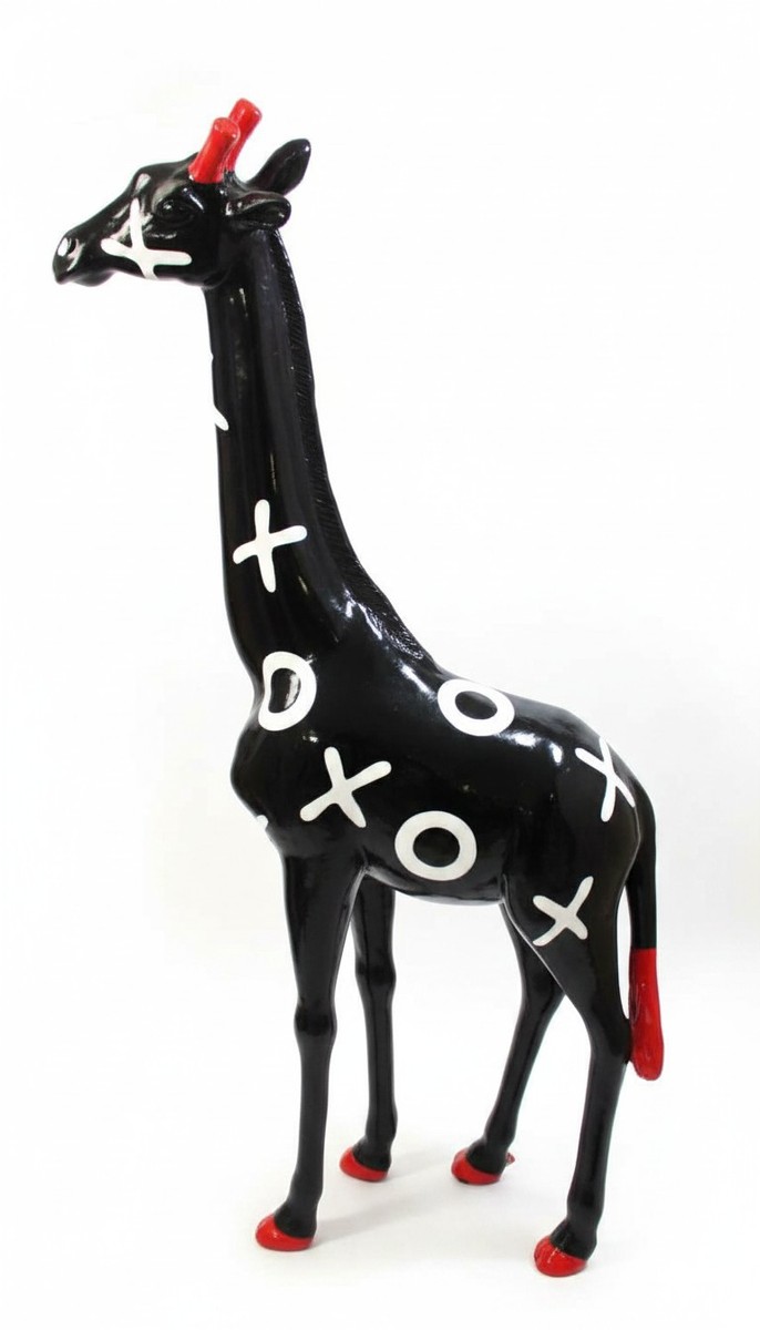 Casa Padrino escultura decorativa de lujo Giraffe Morpion A. 210 cm - Escultura de jardín enorme - Escultura de tamaño natural - Escultura decorativa XXL Casa Padrino escultura decorativa de lujo Giraffe Morpion A. 210 cm - Escultura de jardín enorme - Escultura de tamaño natural - Escultura decorativa XXL
