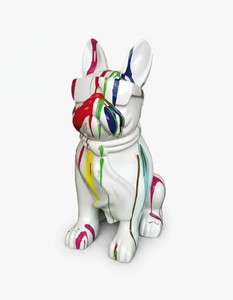 Casa Padrino sculpture décorative de luxe Hund Bulldogge Trash Brille H. 85 cm - Sculpture décorative - Figurine décorative - Figurine animale - Décoration de jardin Casa Padrino sculpture décorative de luxe Hund Bulldogge Trash Brille H. 85 cm - Sculpture décorative - Figurine décorative - Figurine animale - Décoration de jardin