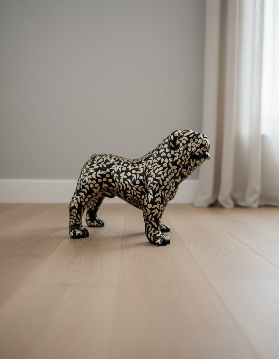 Casa Padrino escultura decorativa de lujo Hund Bulldogge Hindi A. 70 cm - Escultura decorativa - Figura decorativa - Figura de animal - Decoración de jardín Casa Padrino escultura decorativa de lujo Hund Bulldogge Hindi A. 70 cm - Escultura decorativa - Figura decorativa - Figura de animal - Decoración de jardín