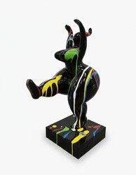 Casa Padrino scultura decorativa di lusso Statue Tanzerin Trash A. 85 cm - Scultura decorativa - Figura decorativa - Figura animale - Decorazione da giardino Casa Padrino scultura decorativa di lusso Statue Tanzerin Trash A. 85 cm - Scultura decorativa - Figura decorativa - Figura animale - Decorazione da giardino