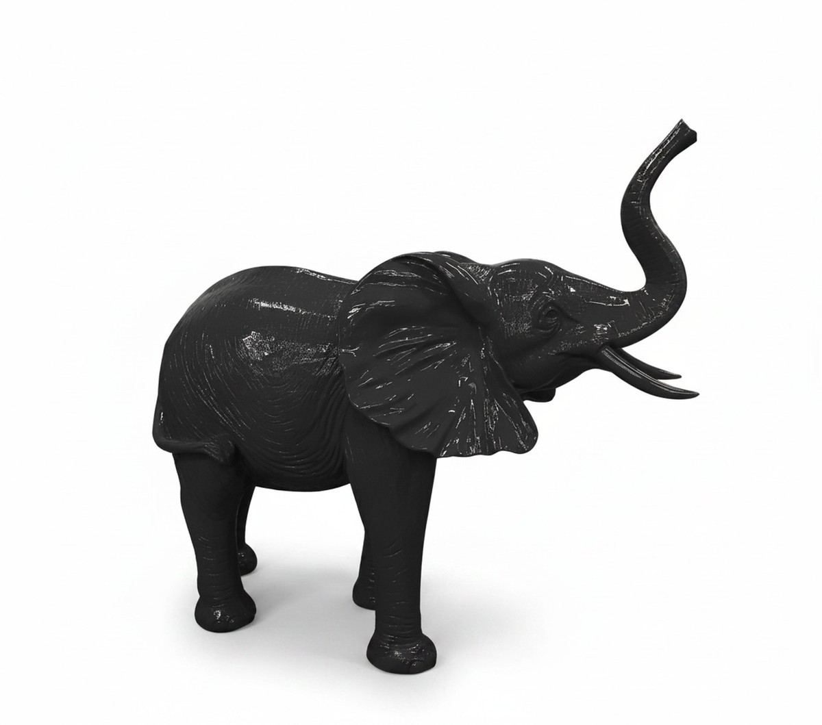 Casa Padrino Luxus Deko Skulptur Elefant H. 160 cm - Riesige Gartenskulptur - Lebensgroße Skulptur - XXL Deko Skulptur - XXL Deko Figur Casa Padrino Luxus Deko Skulptur Elefant H. 160 cm - Riesige Gartenskulptur - Lebensgroße Skulptur - XXL Deko Skulptur - XXL Deko Figur