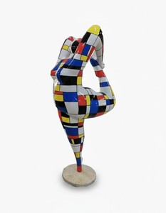 Casa Padrino sculpture décorative de luxe Statue Turnerin Mondrian H. 85 cm - Sculpture décorative - Figurine décorative - Figurine animale - Décoration de jardin Casa Padrino sculpture décorative de luxe Statue Turnerin Mondrian H. 85 cm - Sculpture décorative - Figurine décorative - Figurine animale - Décoration de jardin