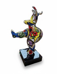 Casa Padrino scultura decorativa di lusso Statue Tänzerin Flowers A. 85 cm - Scultura decorativa - Figura decorativa - Figura animale - Decorazione da giardino