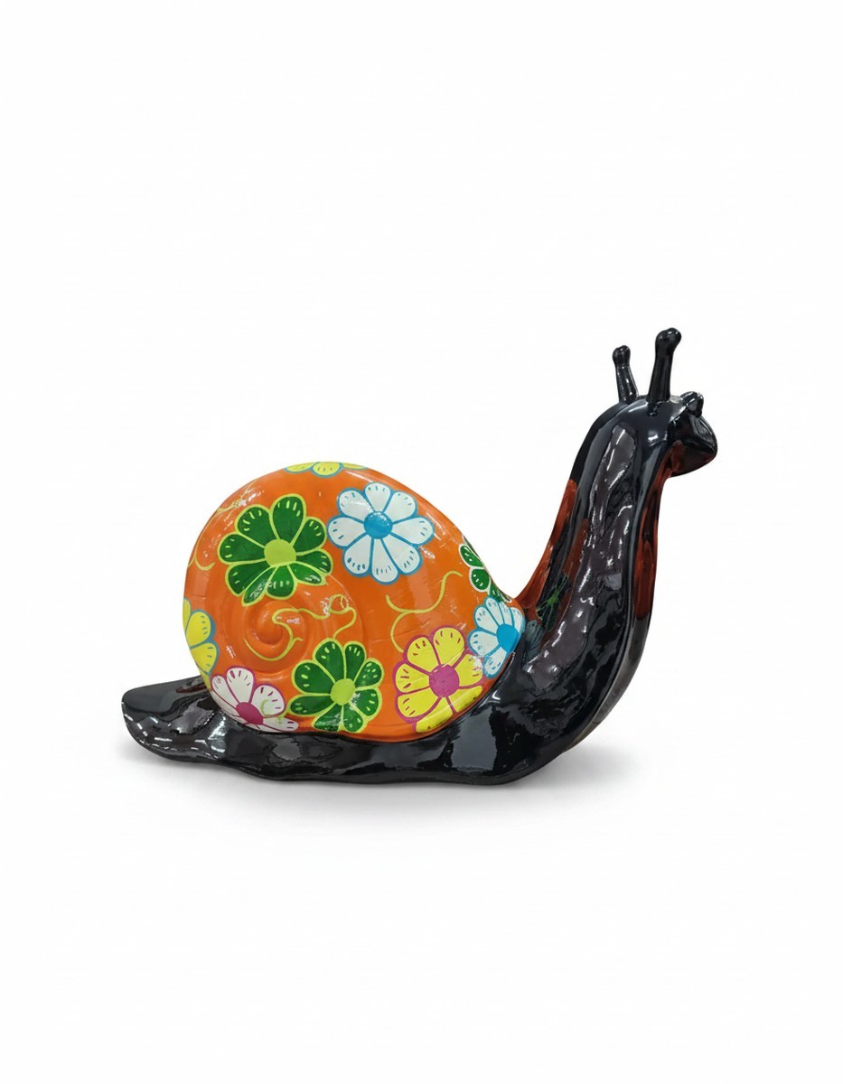 Casa Padrino sculpture décorative de luxe Schnecke H. 60 cm - Sculpture décorative - Figurine décorative - Figurine animale - Décoration de jardin Casa Padrino sculpture décorative de luxe Schnecke H. 60 cm - Sculpture décorative - Figurine décorative - Figurine animale - Décoration de jardin