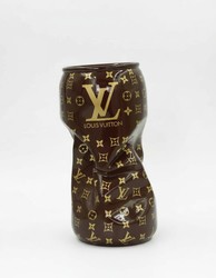 Casa Padrino escultura decorativa de lujo Deko Objekt Gedrehte Spulen Louis Vuitton Monogramme A. 35 cm - Escultura decorativa - Figura decorativa - Figura de animal - Decoración de jardín Casa Padrino escultura decorativa de lujo Deko Objekt Gedrehte Spulen Louis Vuitton Monogramme A. 35 cm - Escultura decorativa - Figura decorativa - Figura de animal - Decoración de jardín