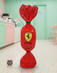 Casa Padrino escultura decorativa de lujo Deko Objekt Ferrari Süßigkeiten A. 99 cm - Escultura decorativa - Figura decorativa - Figura de animal - Decoración de jardín Casa Padrino escultura decorativa de lujo Deko Objekt Ferrari Süßigkeiten A. 99 cm - Escultura decorativa - Figura decorativa - Figura de animal - Decoración de jardín