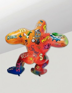 Casa Padrino scultura decorativa di lusso Affe Kong Wütende Gorilla Pop Art 2XL A. 110 cm - Enorme scultura da giardino - Scultura a grandezza naturale - Scultura decorativa XXL Casa Padrino scultura decorativa di lusso Affe Kong Wütende Gorilla Pop Art 2XL A. 110 cm - Enorme scultura da giardino - Scultura a grandezza naturale - Scultura decorativa XXL