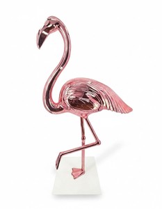 Casa Padrino scultura decorativa di lusso Vogel Chrome Flamingo A. 155 cm - Enorme scultura da giardino - Scultura a grandezza naturale - Scultura decorativa XXL Casa Padrino scultura decorativa di lusso Vogel Chrome Flamingo A. 155 cm - Enorme scultura da giardino - Scultura a grandezza naturale - Scultura decorativa XXL