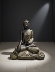 Casa Padrino scultura decorativa di lusso Statue Großer Sitzend Buddha A. 90 cm - Scultura decorativa - Figura decorativa - Figura animale - Decorazione da giardino Casa Padrino scultura decorativa di lusso Statue Großer Sitzend Buddha A. 90 cm - Scultura decorativa - Figura decorativa - Figura animale - Decorazione da giardino