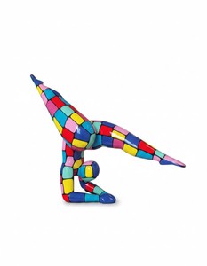 Casa Padrino escultura decorativa de lujo Statue Bunt Weibliche Akrobatin A. 86 cm - Escultura decorativa - Figura decorativa - Figura de animal - Decoración de jardín Casa Padrino escultura decorativa de lujo Statue Bunt Weibliche Akrobatin A. 86 cm - Escultura decorativa - Figura decorativa - Figura de animal - Decoración de jardín