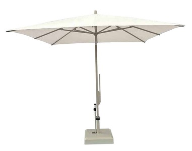 Casa Padrino Ombrellone di lusso Champagne / Beige - Ombrellone da giardino rotondo con palo in alluminio - Diametro 300 cm