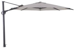 Casa Padrino Ombrellone a braccio di lusso Antracite / Grigio - Parasole quadrato 300 x 300 cm