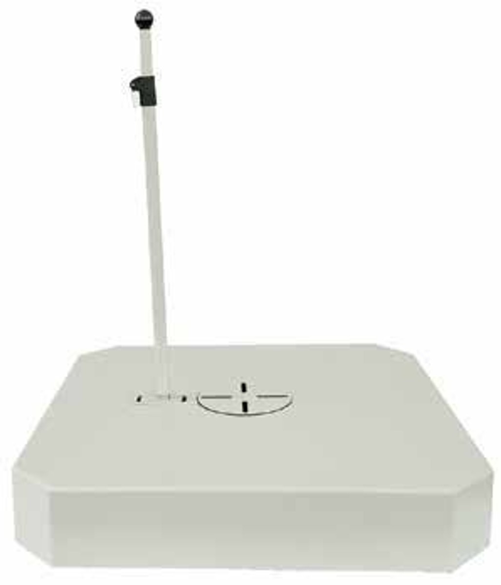 Casa Padrino Luxury Parasol Base White - Mobile Umbrella Stand with Aluminum Cover - 81 x 81 cm, 240 kg Casa Padrino Luxury Parasol Base White - Mobile Umbrella Stand with Aluminum Cover - 81 x 81 cm, 240 kg