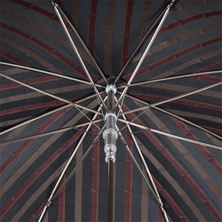 Casa Padrino Paraguas de lujo Paisley para hombre con mango de cuerno de búfalo 95 cm x 110 cm Casa Padrino Paraguas de lujo Paisley para hombre con mango de cuerno de búfalo 95 cm x 110 cm