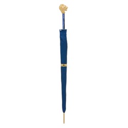 Casa Padrino Paraguas de lujo hombre con león dorado - Apertura automática - 100% poliéster - Mango resina esmaltada oro - 95cm x 110cm Casa Padrino Paraguas de lujo hombre con león dorado - Apertura automática - 100% poliéster - Mango resina esmaltada oro - 95cm x 110cm
