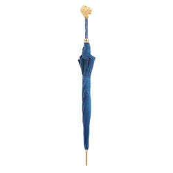 Casa Padrino Paraguas de lujo hombre con león dorado - Apertura automática - 100% poliéster - Mango resina esmaltada oro - 95cm x 110cm Casa Padrino Paraguas de lujo hombre con león dorado - Apertura automática - 100% poliéster - Mango resina esmaltada oro - 95cm x 110cm