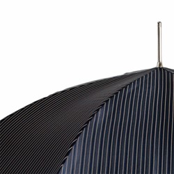 Casa Padrino Paraguas de lujo hombre Dandy 2 hecho a mano mango metal 95cm largo 110cm diametro