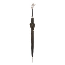 Casa Padrino Paraguas de Lujo para Hombre Toro - Hecho a mano en Italia, Mango de Latón, 95cm, 110cm Casa Padrino Paraguas de Lujo para Hombre Toro - Hecho a mano en Italia, Mango de Latón, 95cm, 110cm
