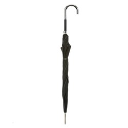 Casa Padrino Paraguas de lujo hombre Dandy a rayas - Hecho a mano en Italia, mango de latón, longitud 95cm, diámetro 110cm Casa Padrino Paraguas de lujo hombre Dandy a rayas - Hecho a mano en Italia, mango de latón, longitud 95cm, diámetro 110cm