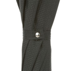 Casa Padrino Paraguas de lujo hombre con serpiente de plata - Hecho a mano en Italia, Longitud 95cm, Diámetro 110cm