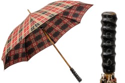 Casa Padrino Paraguas de lujo para hombre con mango de cuerno de órix - Hecho a mano en Italia - Longitud 92 cm, Diámetro 110 cm Casa Padrino Paraguas de lujo para hombre con mango de cuerno de órix - Hecho a mano en Italia - Longitud 92 cm, Diámetro 110 cm