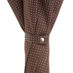 Casa Padrino Paraguas clásico para hombre con mango de cuero - Hecho a mano en Italia - Longitud 95cm - Diámetro 110cm Casa Padrino Paraguas clásico para hombre con mango de cuero - Hecho a mano en Italia - Longitud 95cm - Diámetro 110cm