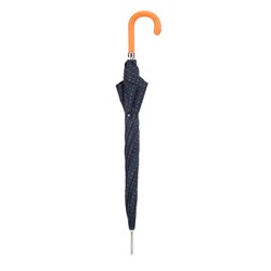 Casa Padrino Paraguas de Lujo para Hombre con Diseño Elegante y Mango Naranja, Longitud 95cm, Diámetro 110cm Casa Padrino Paraguas de Lujo para Hombre con Diseño Elegante y Mango Naranja, Longitud 95cm, Diámetro 110cm