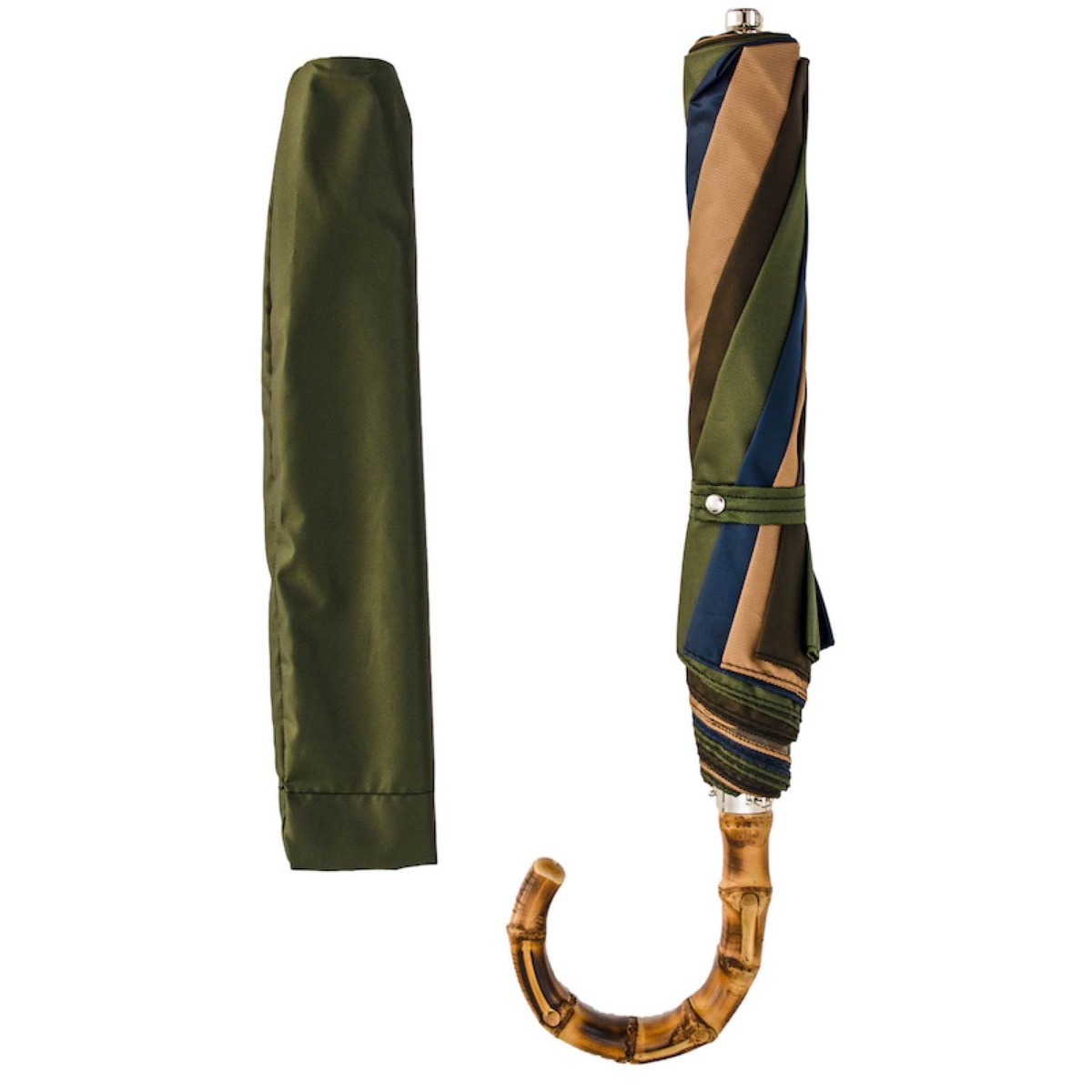 Casa Padrino Paraguas de lujo para hombre arcoíris invierno con mango de bambú - Longitud 50cm Diámetro 100cm Casa Padrino Paraguas de lujo para hombre arcoíris invierno con mango de bambú - Longitud 50cm Diámetro 100cm