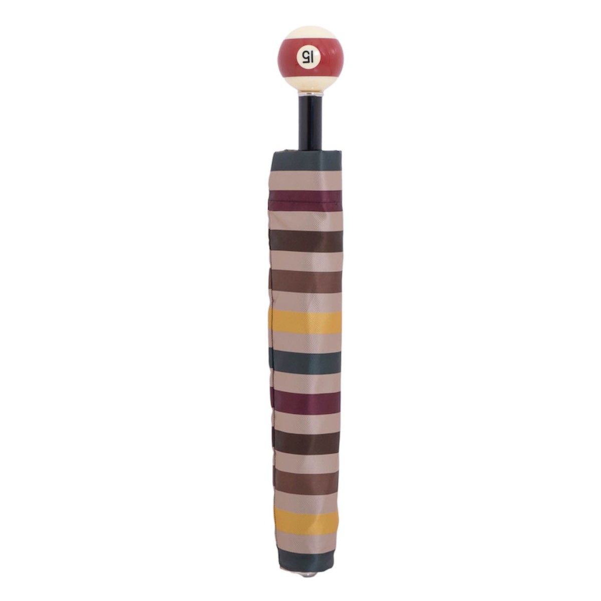 Casa Padrino Paraguas Plegable Hombre Bola de Billar 15 - Apertura Automática - Mango de Resina - 100cm Diámetro - Hecho a Mano en Italia Casa Padrino Paraguas Plegable Hombre Bola de Billar 15 - Apertura Automática - Mango de Resina - 100cm Diámetro - Hecho a Mano en Italia