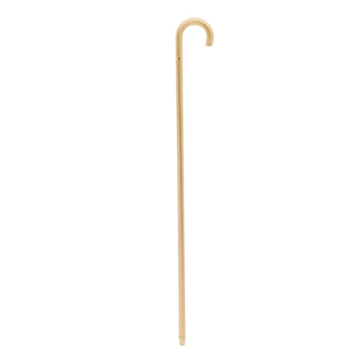 Casa Padrino Bastón de Lujo de Latón - Hecho a mano en Italia, Empuñadura y Contera de Latón, Longitud 92 cm Casa Padrino Bastón de Lujo de Latón - Hecho a mano en Italia, Empuñadura y Contera de Latón, Longitud 92 cm