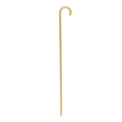 Casa Padrino Bastón de Lujo de Latón - Hecho a mano en Italia, Empuñadura y Contera de Latón, Longitud 92 cm Casa Padrino Bastón de Lujo de Latón - Hecho a mano en Italia, Empuñadura y Contera de Latón, Longitud 92 cm