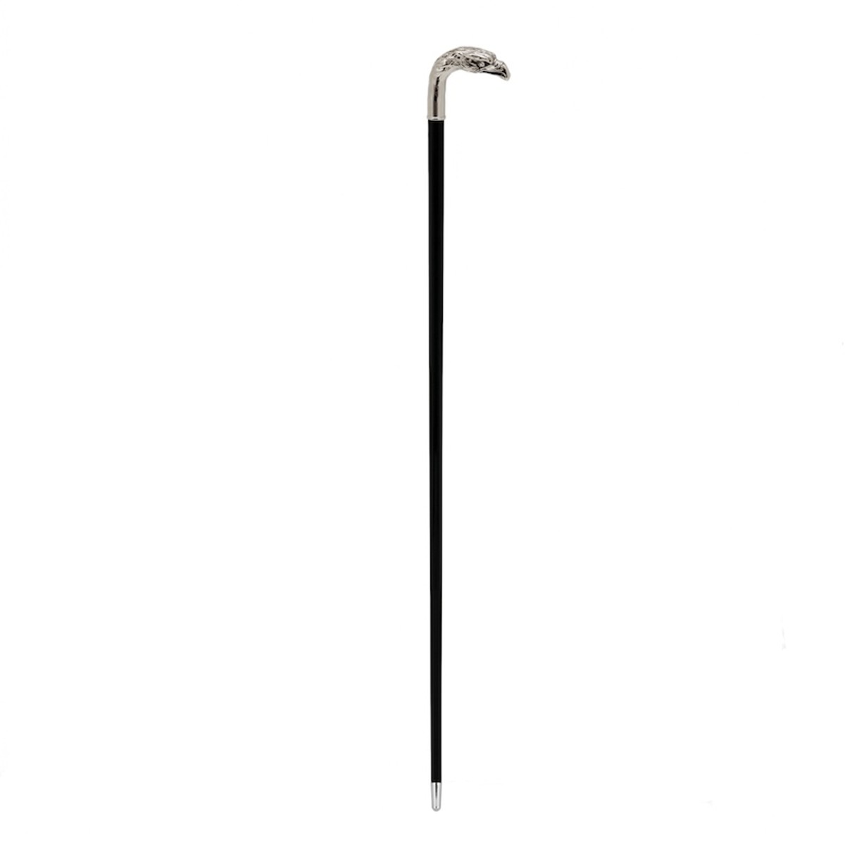 Casa Padrino Bastón de paseo de lujo con águila plateada - Madera de haya artesanal - Longitud 92 cm Casa Padrino Bastón de paseo de lujo con águila plateada - Madera de haya artesanal - Longitud 92 cm