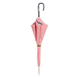 Casa Padrino Paraguas de lujo floral para mujer rosa, apertura manual, mango de acetato, longitud 93cm, diámetro 102cm