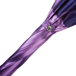 Casa Padrino Paraguas para mujer con dalias moradas - Apertura automática - 100% poliéster - Mango de acetato - Longitud 93cm - Diámetro 102cm Casa Padrino Paraguas para mujer con dalias moradas - Apertura automática - 100% poliéster - Mango de acetato - Longitud 93cm - Diámetro 102cm