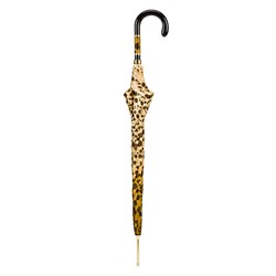 Casa Padrino Paraguas de lujo para mujer con lunares - Hecho a mano en Italia - Longitud 93 cm, Diámetro 102 cm