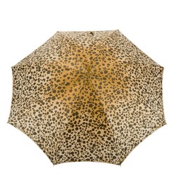 Casa Padrino Paraguas de lujo para mujer con lunares - Hecho a mano en Italia - Longitud 93 cm, Diámetro 102 cm