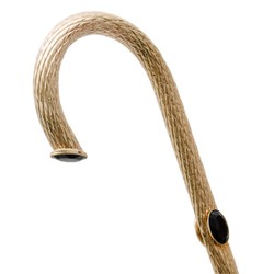 Casa Padrino Paraguas de lujo para mujer con lunares rojos, doble tela, mango de latón, longitud 93cm, diámetro 102cm Casa Padrino Paraguas de lujo para mujer con lunares rojos, doble tela, mango de latón, longitud 93cm, diámetro 102cm