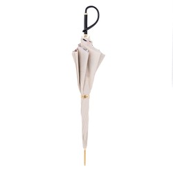 Casa Padrino Paraguas de lujo para mujer ONDE - Apertura manual - 100% Poliéster - Mango de acetato - Longitud 93cm