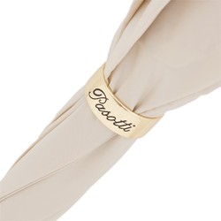 Casa Padrino Paraguas de lujo para mujer ONDE - Apertura manual - 100% Poliéster - Mango de acetato - Longitud 93cm
