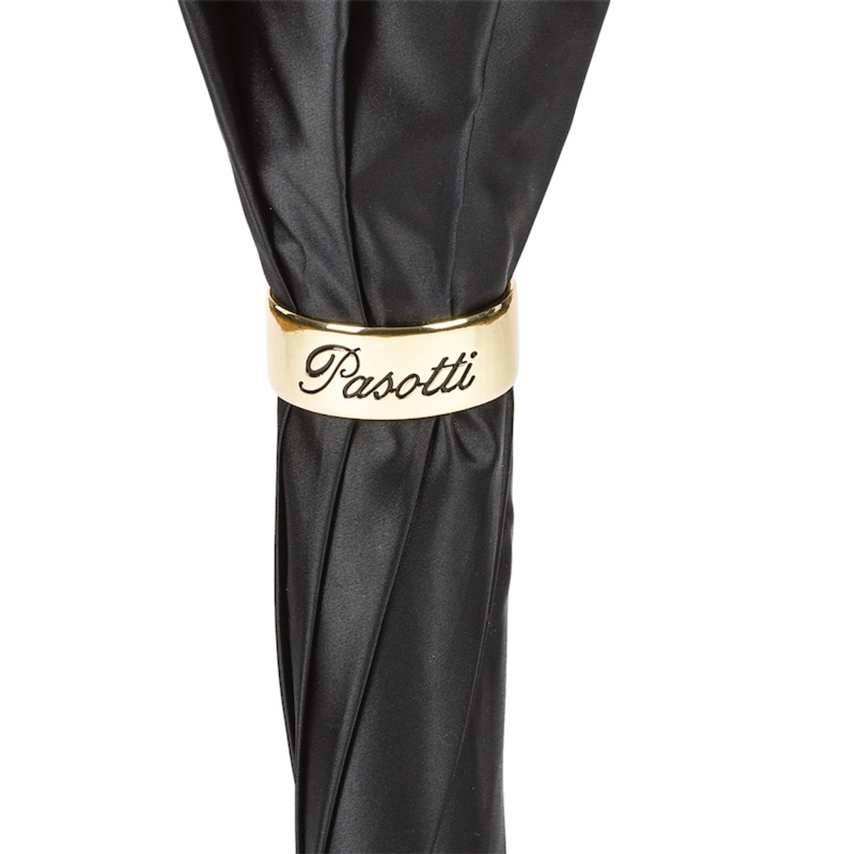 Casa Padrino Paraguas de lujo para mujer negro con lunares y mango de laton, longitud 93cm, diametro 102cm Casa Padrino Paraguas de lujo para mujer negro con lunares y mango de laton, longitud 93cm, diametro 102cm
