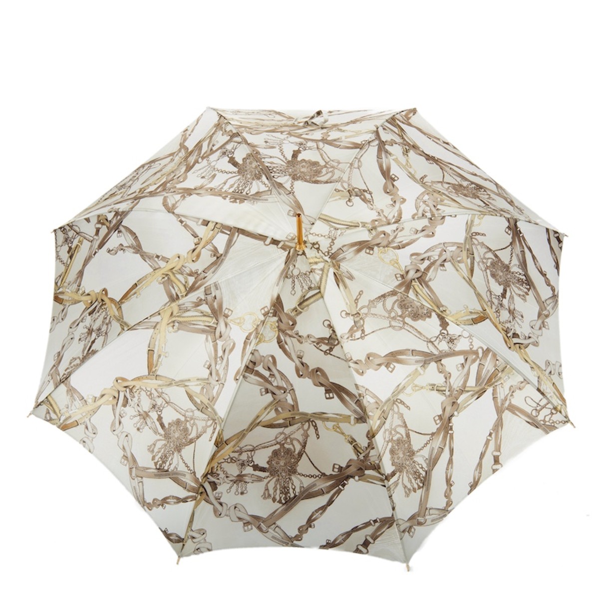 Casa Padrino Paraguas de lujo para mujer con detalle de brida hecho a mano en Italia 93 cm Casa Padrino Paraguas de lujo para mujer con detalle de brida hecho a mano en Italia 93 cm