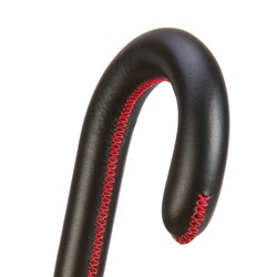 Casa Padrino Paraguas de lujo para mujer a Topos Rojo Negro 93cm Diámetro 102cm Casa Padrino Paraguas de lujo para mujer a Topos Rojo Negro 93cm Diámetro 102cm