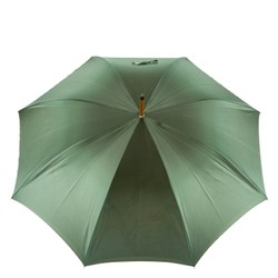 Casa Padrino Paraguas para mujer con motivos de estribos y mango de bambú - Doble tejido - 93cm x 102cm