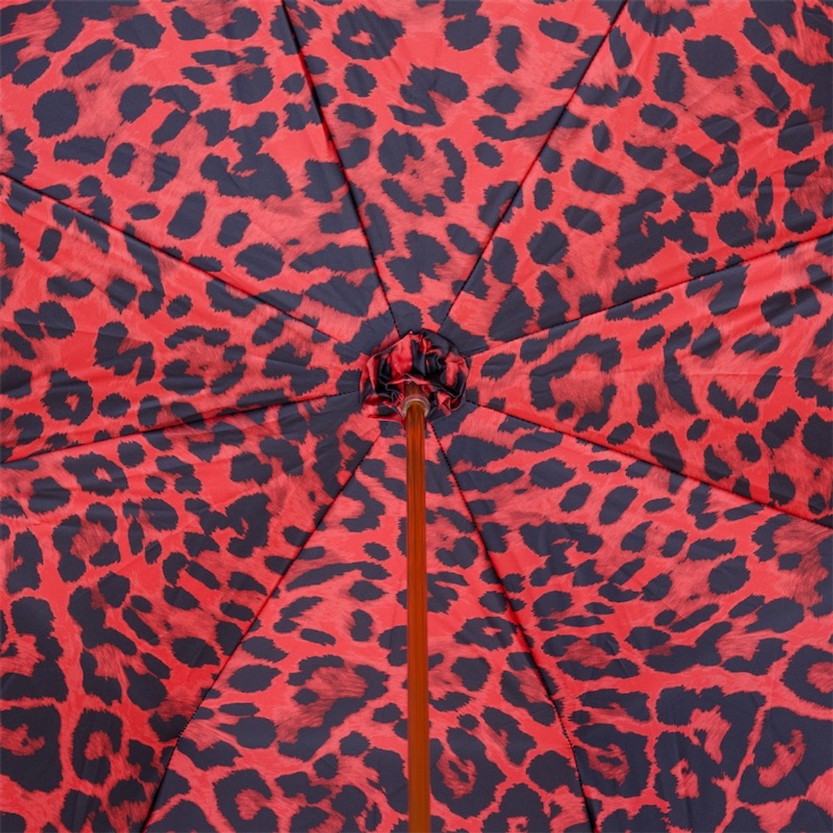 Casa Padrino Paraguas de lujo para mujer con mango de puño americano y estampado animal - Hecho a mano - 93cm x 102cm Casa Padrino Paraguas de lujo para mujer con mango de puño americano y estampado animal - Hecho a mano - 93cm x 102cm