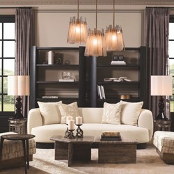 Casa Padrino ciotola di lusso in vetro Ø 25 x A. 16 cm - Ciotola decorativa rotonda in vetro soffiato a bocca - Accessori decorativi