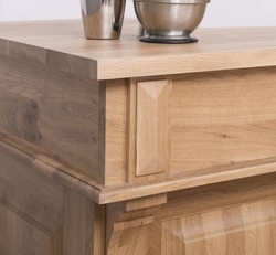Casa Padrino Bancone stile country, 160 x 65 x 107 cm