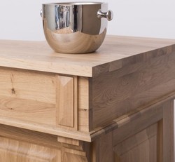 Casa Padrino Bancone stile country, 160 x 65 x 107 cm