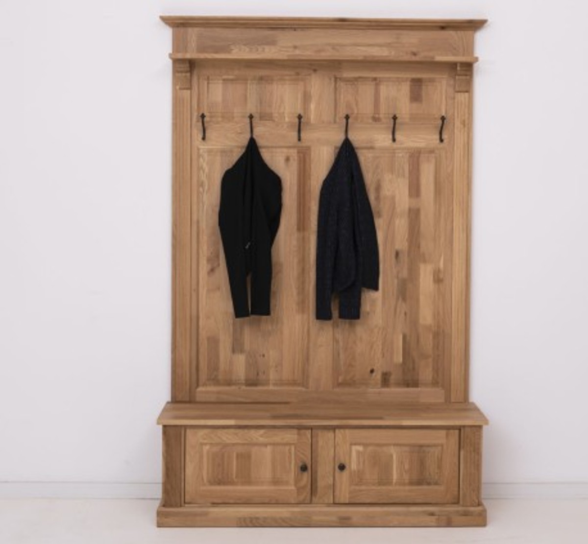 Casa Padrino Coat Rack Country Style with 2 doors, 140 x 41 x 210 cm Casa Padrino Coat Rack Country Style with 2 doors, 140 x 41 x 210 cm